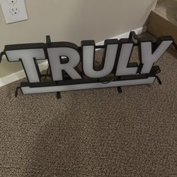 New Truly Seltzer LED Bar Opti Bar Sign Light Beer Neon Brewery