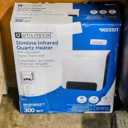 slimline infrared heater, Stand Alone Or Wall Street With Remote