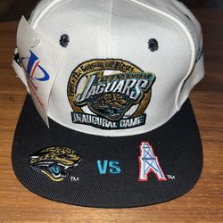 Jacksonville Jaguars Inagural Game Hat - RARE