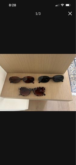 3 Pairs of Sunglasses Bundle