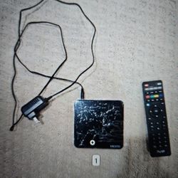 IPTV box with remote