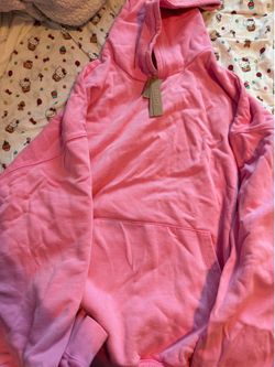 Skims bubblegum outfit top and bottom size med