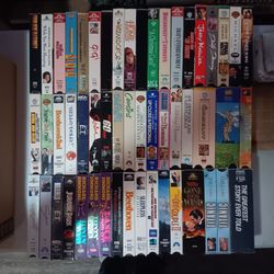 113 Mixed vhs lot