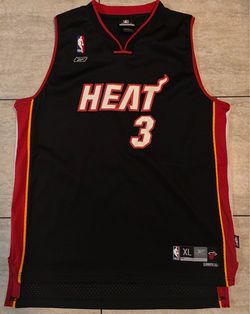 Reebok Miami Heat #3 Dwayne wade NBA Jersey kids youth size XL