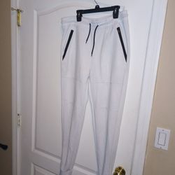 White Sweats Joggers