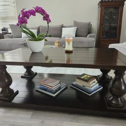 Elegant Wood Coffee Table