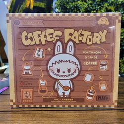 POP MART COFFEE FACTORY Blind Box Series Whole Box Set