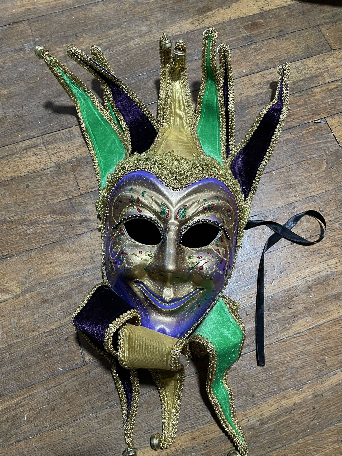 Medium Size Mardi Gras Full Face Mask