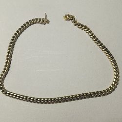 Gold plated Cuban Link Chain / Necklace 24’ 10mm