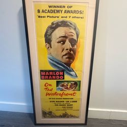 Marlon Brando original move poster