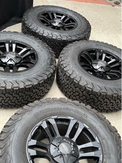 MB Wheels and BF Goodrich AT Tires