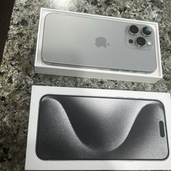 iPhone 15 pro max 256gb unlocked with box and charger