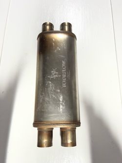 Total flow muffler