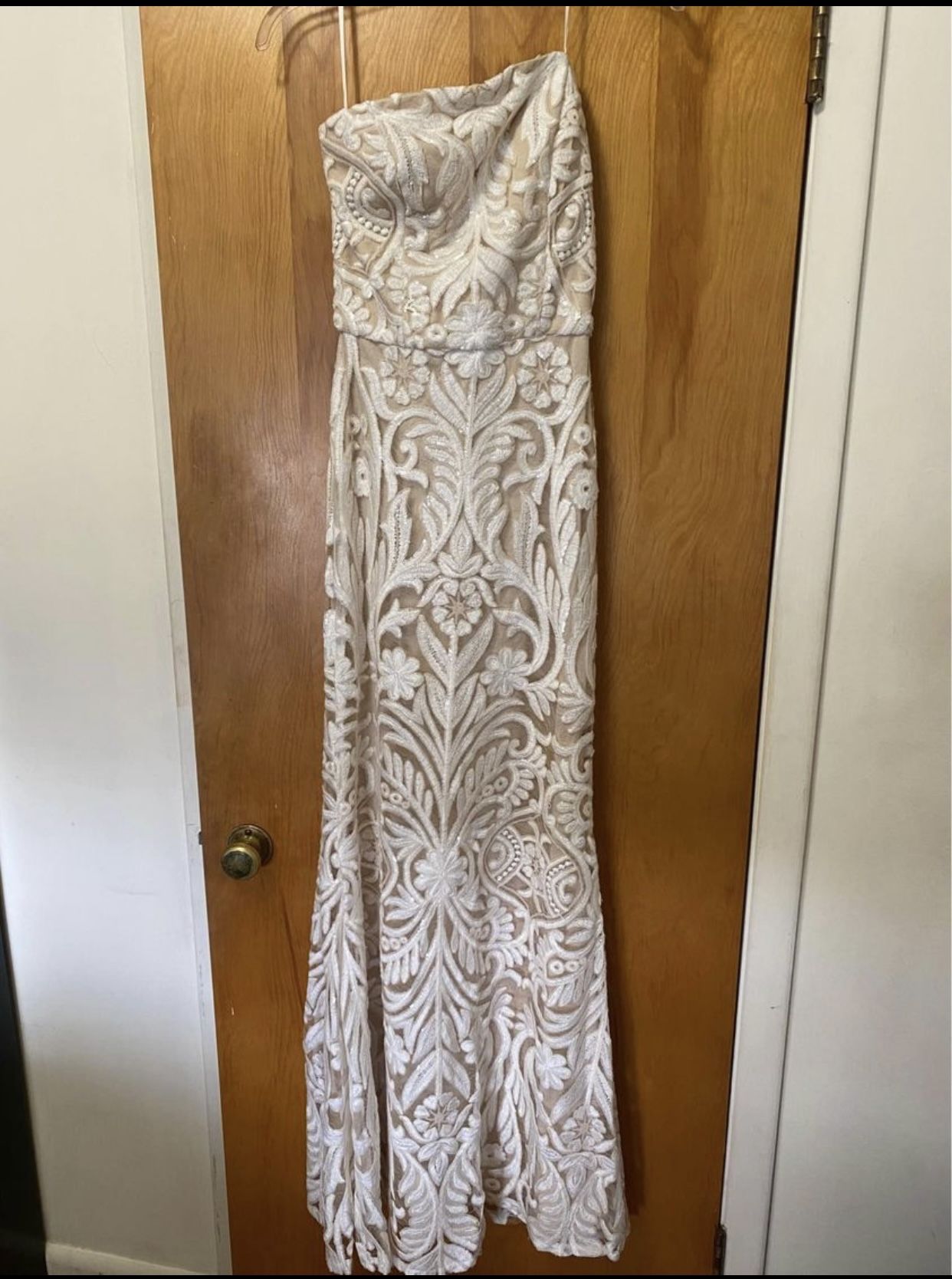 Nude Size 5 Mermaid Dress