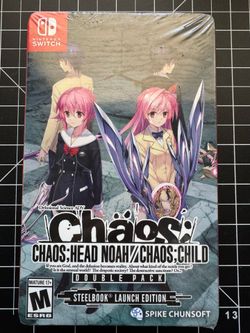 Chaos; Head Noah / Chaos; Child Double Pack Steelbook Launch Edition for Nintendo Switch