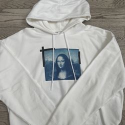 L Off white Mona Lisa hoodie