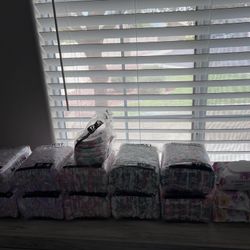 Lot Of Honest Diapers And Wipes Size 6