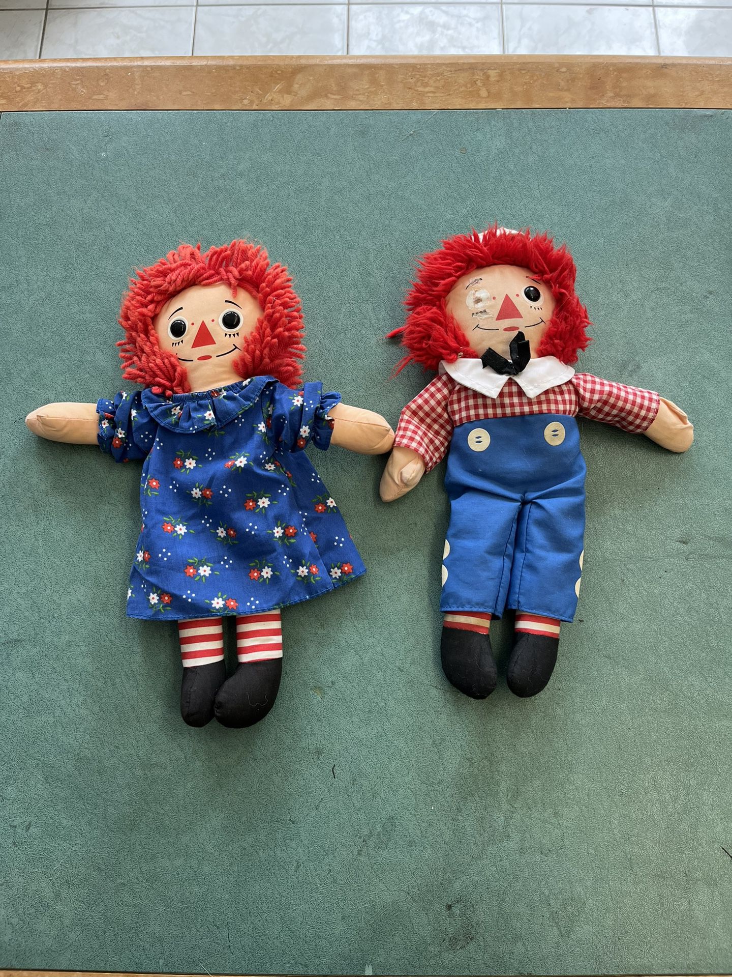 Raggedy Anne And Andy Dolls