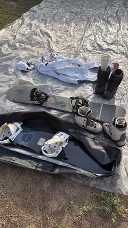 Snowboard set