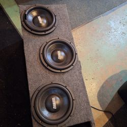 3 SA Classic 10 Inch Sundown Subs 