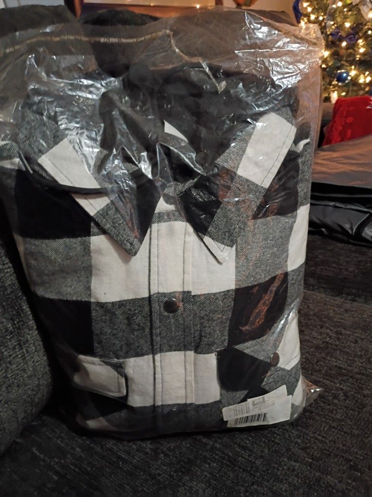 Brand New Men's Sz 2X Thermal Insulated Flannel Shirt