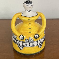 Vintage Talavera El Carmen Pottery Bell Senorita design