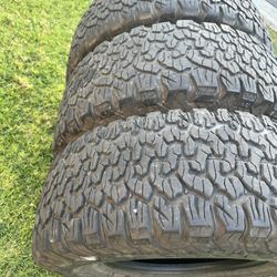 LT35-12.5-R17” Bfgoodrich All Terrain K02 Tires 