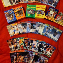 Vintage Sports Trading Cards NFL NBA ML B Collect A Books