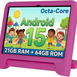 Brand New in sealed box Kids Tablet 10.1” Android 15 – Protective Case Included, Great for Ages 2–12