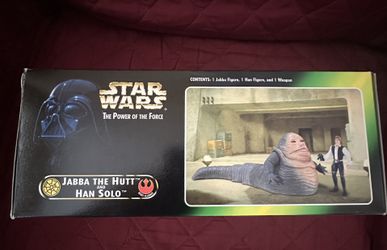 Star Wars-Jabba The Hutt And Han Solo Collectible