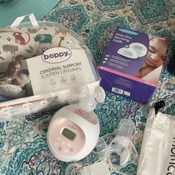 Breast Pump , Pads , Baby Pillow 