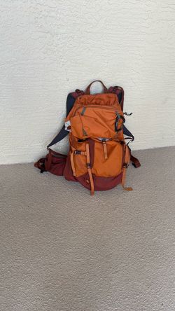 Orange Hiking Backpack