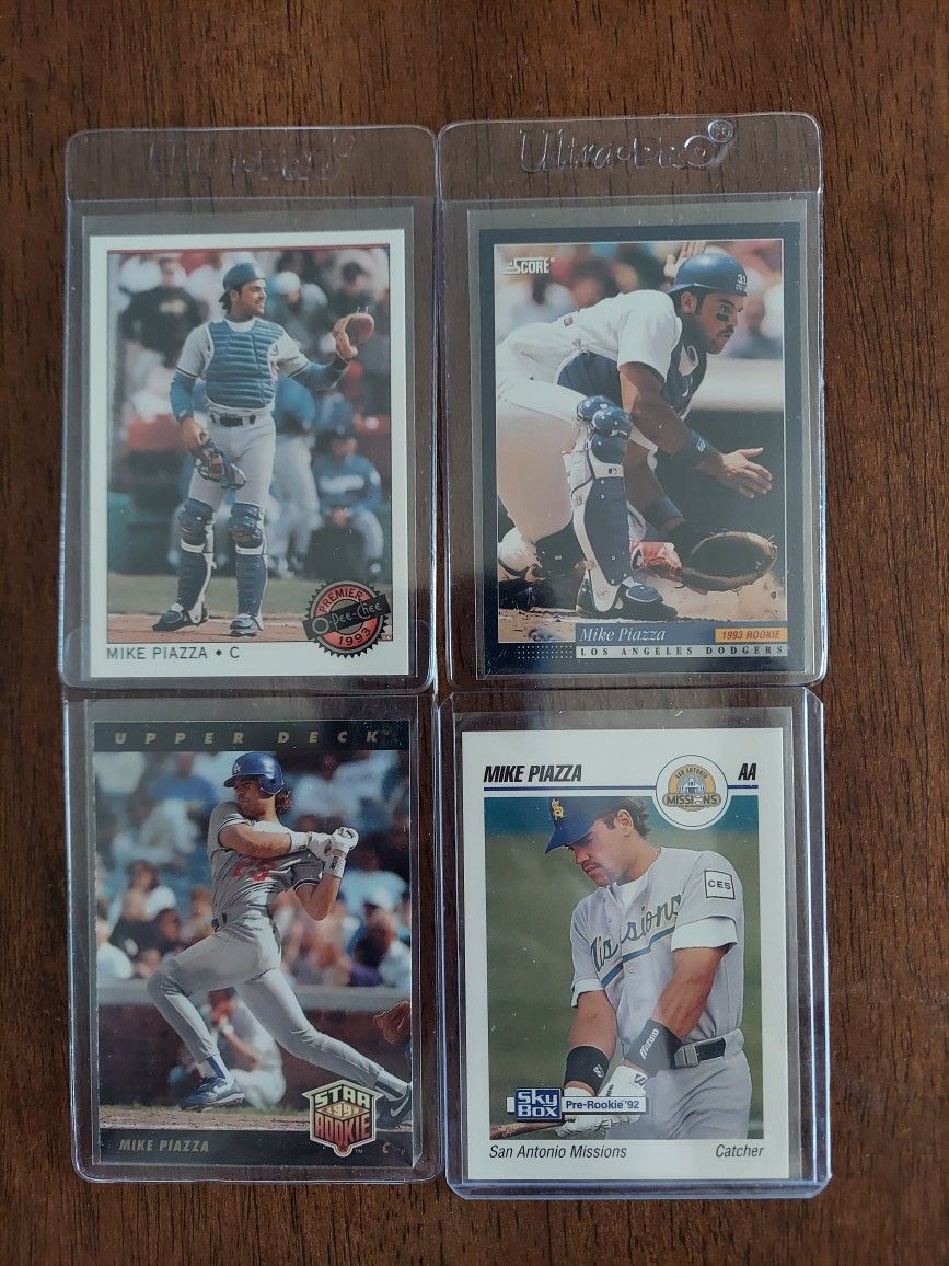 MIKE PIAZZA BASEBALL CARD COLLECTION!!
