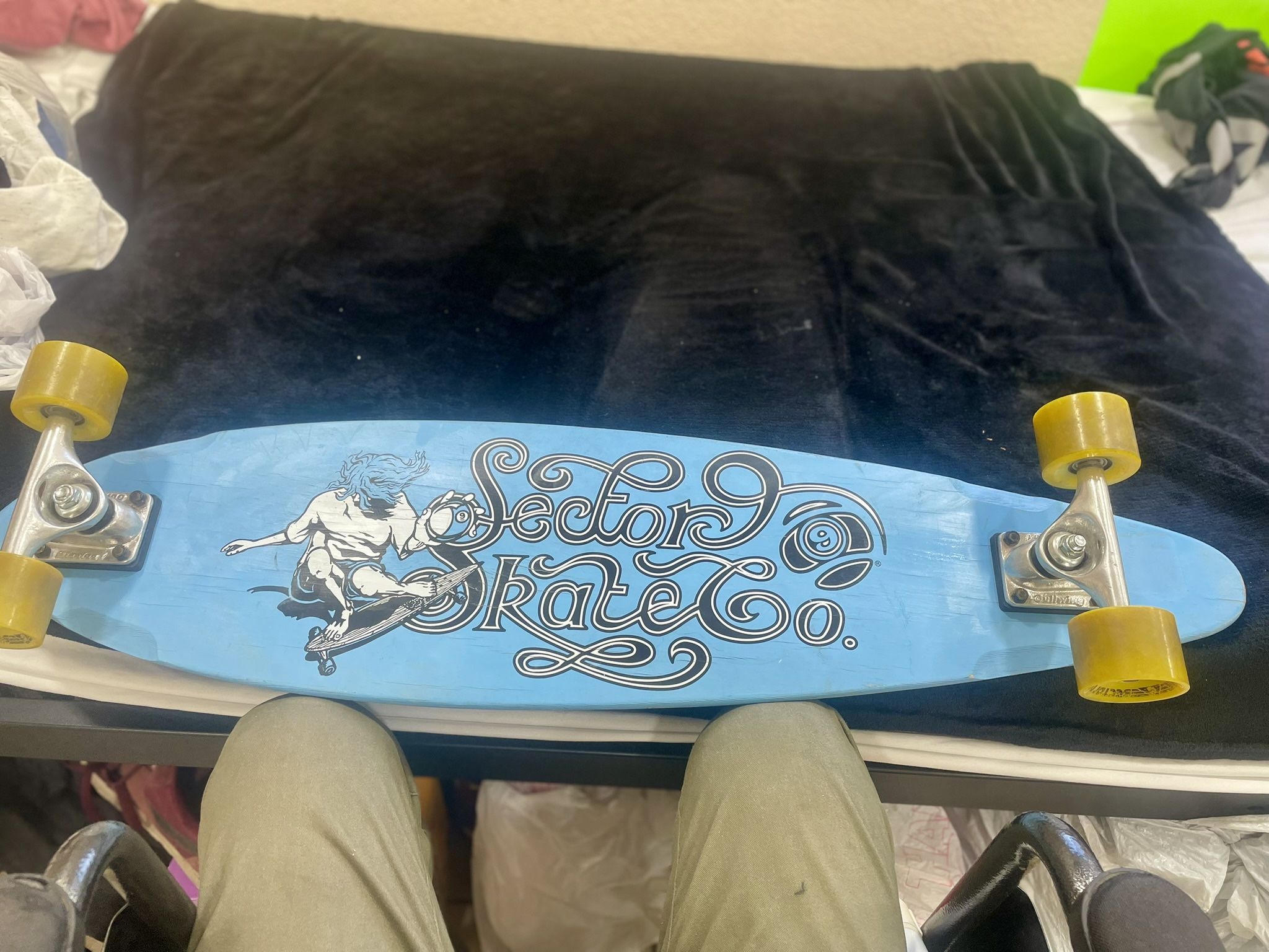 New Vintage Sector Nine Longboard Skateboard 9Ball AZ Asphalt Snowboard Sidewalk Surfer Make Offer