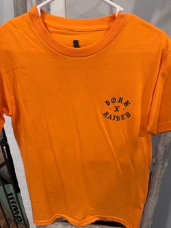 NWOT Born x Raised Orange Graphic T-Shirt