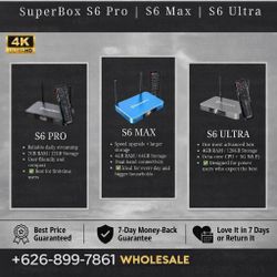 SUPERBOX A+ Superbox SUPERBOX Superbox S6 Pro Max Ultra SUPERBOX Superbox S7 Pro Max Ultra Vseebox Vsee Vsee Box V6 Max V6 Plus 💥💥 Brand New