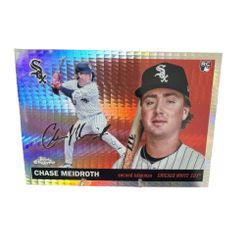 Topps Chrome platinum Chase Meidroth Chicago White Sox RC #388  Serial /499 Card