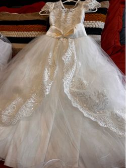 Communion dress size 8