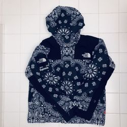 Supreme TNF Bandana Mountain Parka - Blue for Men