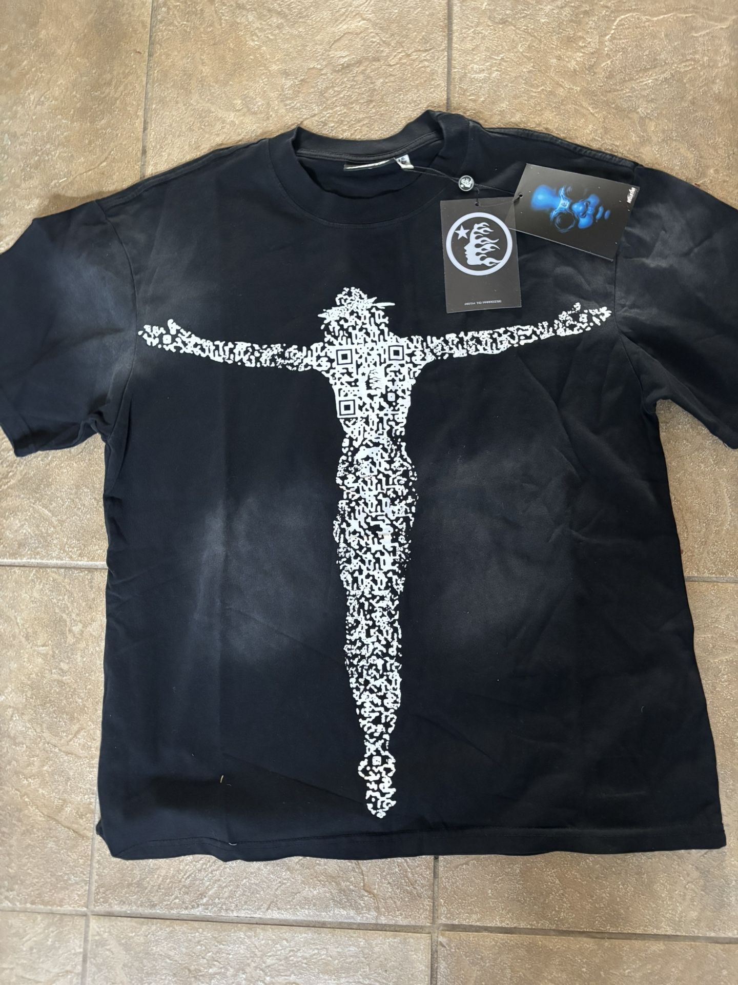 hellstar Qr Christ Tee