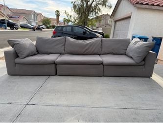 3 Piece Gray Dream Cloud Couch 🚛🚛 Free Delivery 🚛🚛