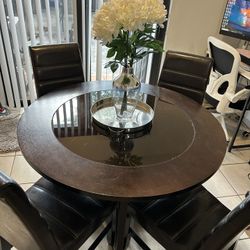For Sale: Round Dining Table – $350