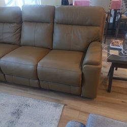 Jerome's Leather Reclining Sofa