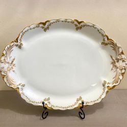 Haviland Limoges China Meat Platter 