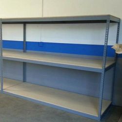 Garage Shelves Warehouse Rack 72 in W x 24 D Industrial Quality