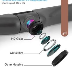 BACK-UP LICENSE PLATE CAMERA W/O MONITOR