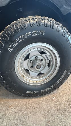 16’ centerline rims with tires