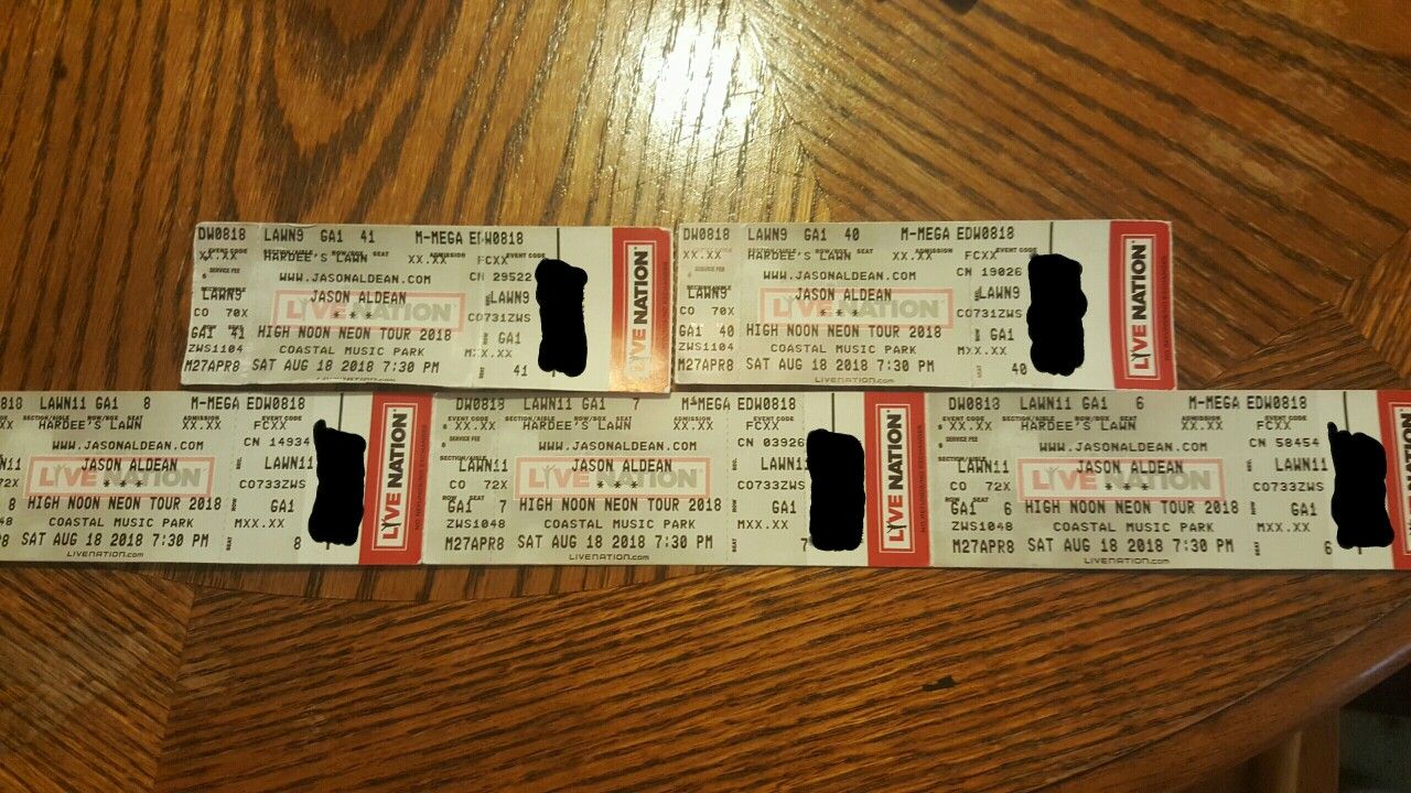 Jason Aldean tickets