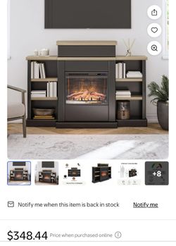 Entertainment Center w/ Fireplace