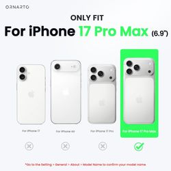 BRAND NEW iPhone 17 Pro Max Case 6.9", Slim Liquid Silicone Case